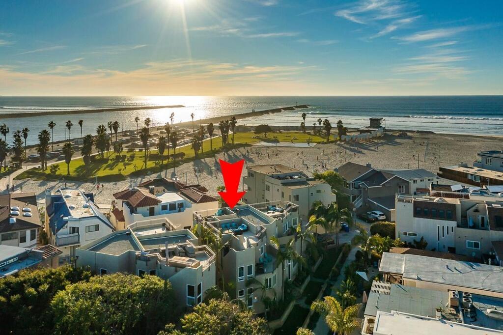 Stunning South Mission Home With Private Rooftop & Ocean Views! San Diego Eksteriør billede