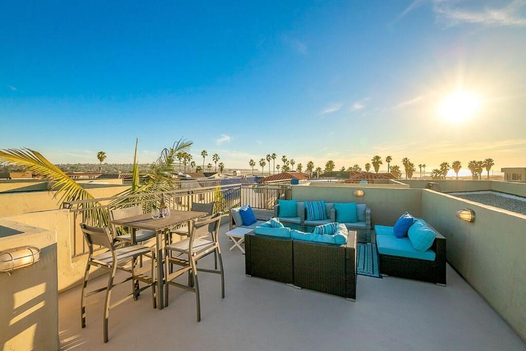 Stunning South Mission Home With Private Rooftop & Ocean Views! San Diego Eksteriør billede