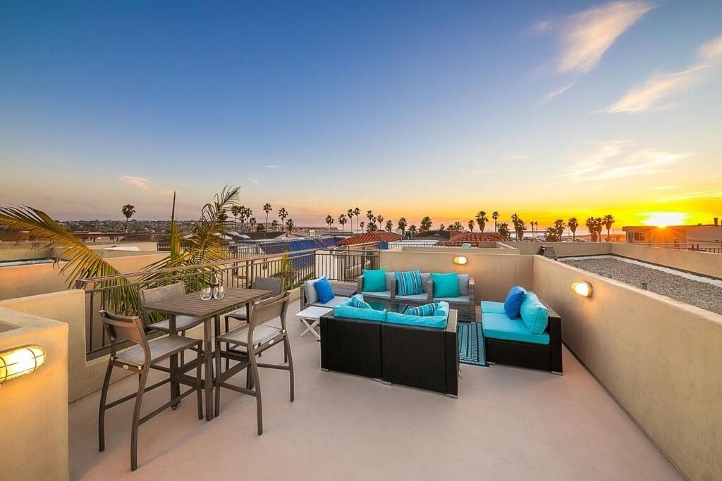 Stunning South Mission Home With Private Rooftop & Ocean Views! San Diego Eksteriør billede
