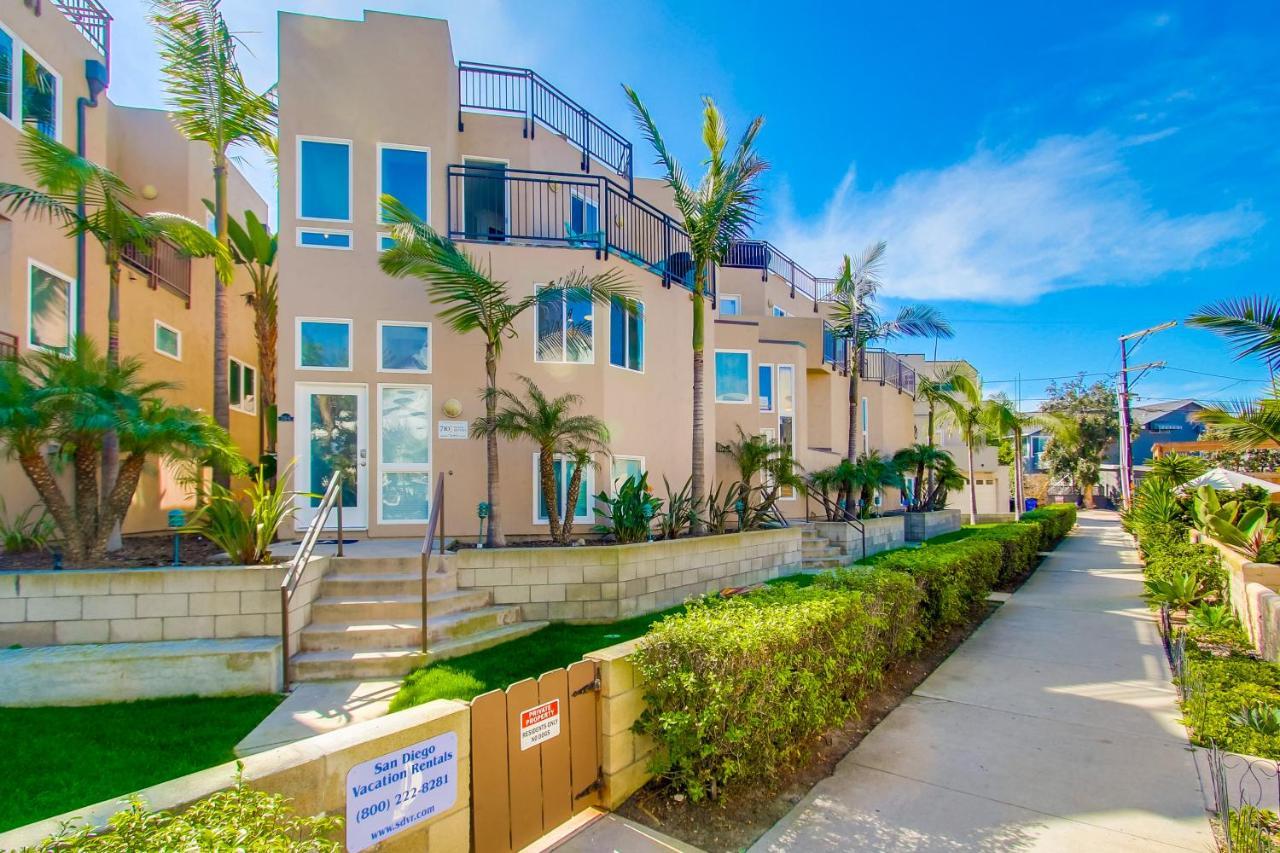 Stunning South Mission Home With Private Rooftop & Ocean Views! San Diego Eksteriør billede